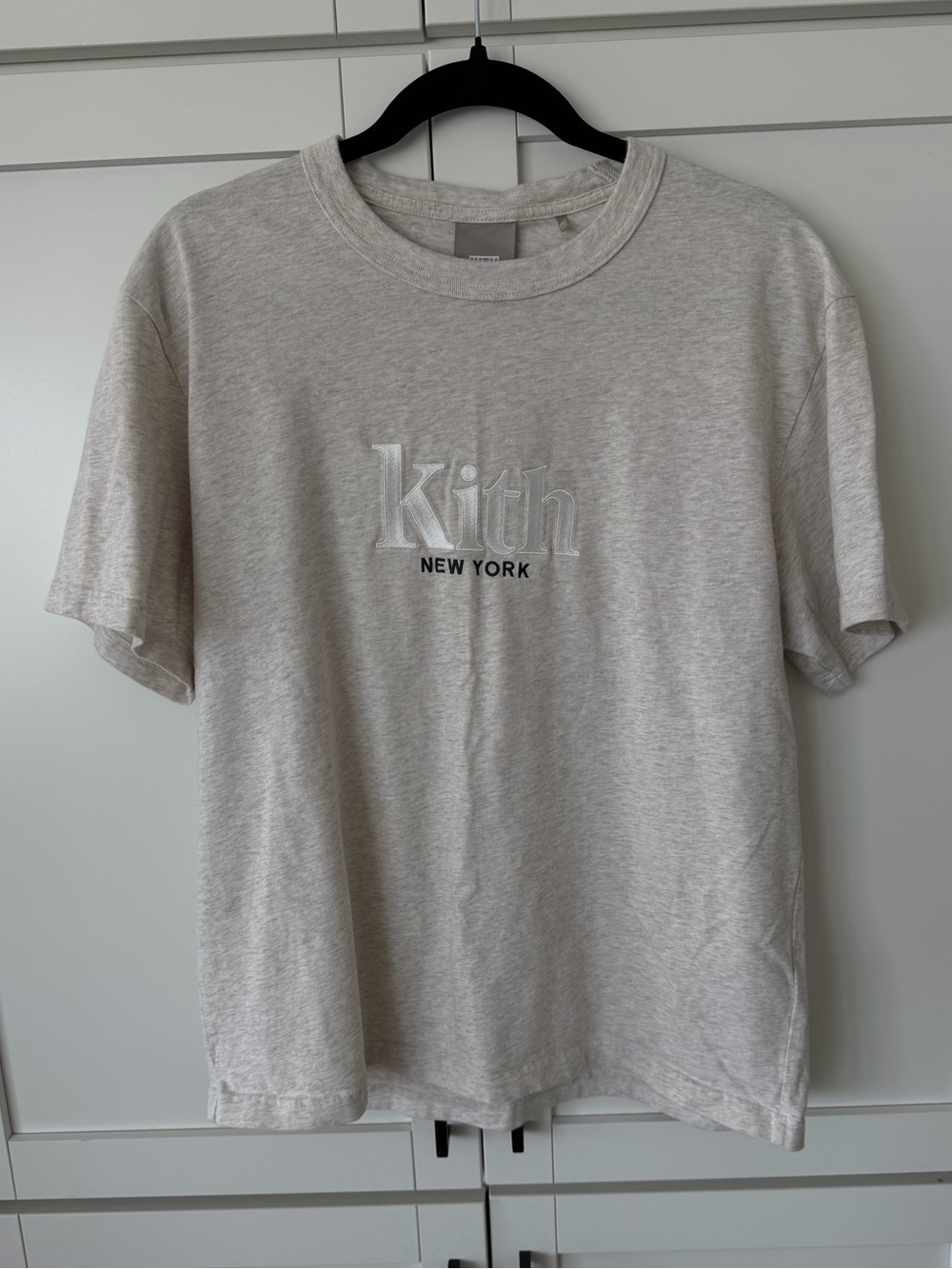 Kith NY Embroidered Tee 100% Cotton